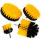 PP 4Pcs Scrub Brush Drill Attachment Kit For Cleaning