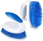 2 Pack Stiff Bristle Grout Scrubber Brush For Cleaning Shower 0.3mm Filament