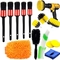Car Cleaning Brush Set 14 Pieces For Car Interior Detailing