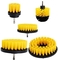 5pcs Drill Powered Cleaning Brush Compatible With Cleaning Pool Tile