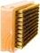 3 Piece Ski Wax Brush Kit Rectangular Waxing With Brass Bristle