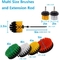 20pcs Power Scrubber Drill Brush Kit For Cleaning Bathroom Surfaces , Bathtub